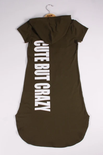 Toontoy Kız Çocuk Elbise Cute Baskılı - Resim 6