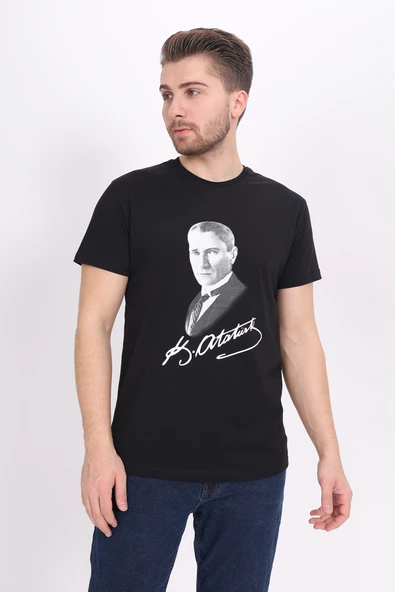 Toontoy Unisex Atatürk Baskılı Tişört - 8