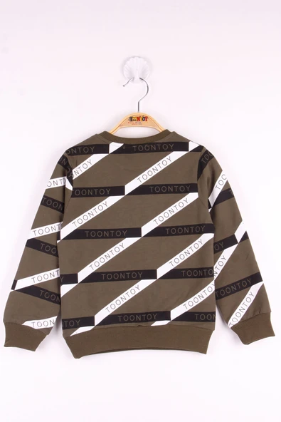 Toontoy Erkek Çocuk Toontoy Şeritli Sweatshirt - 6