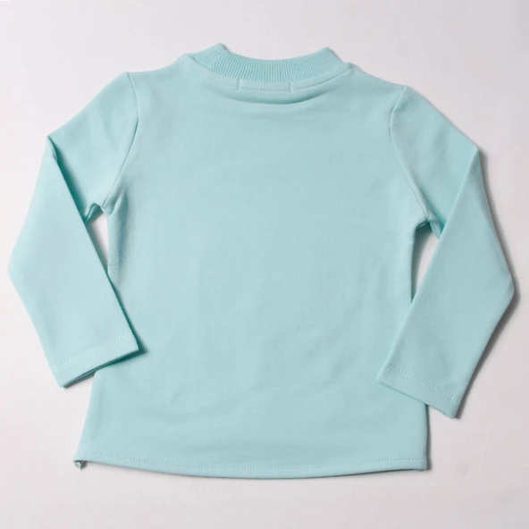 Toontoy Kız Çocuk Sweatshirt Eldiven Nakışlı - 2