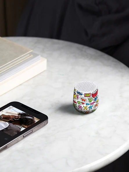 Lexon Mino + Bluetooth Hoparlör X Keith Haring - Happy - 2