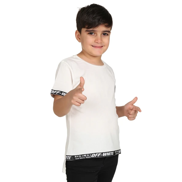 Toontoy Erkek Çocuk Kenar Şeritli Tişört - 5