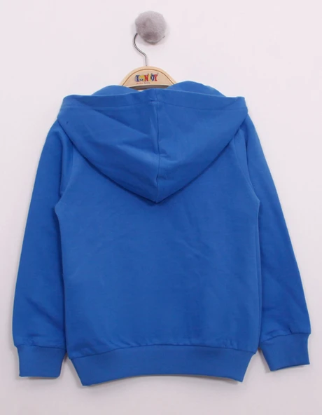 Toontoy Erkek Çocuk Pullu U.S.A Bayraklı Nakışlı Sweatshirt - 3