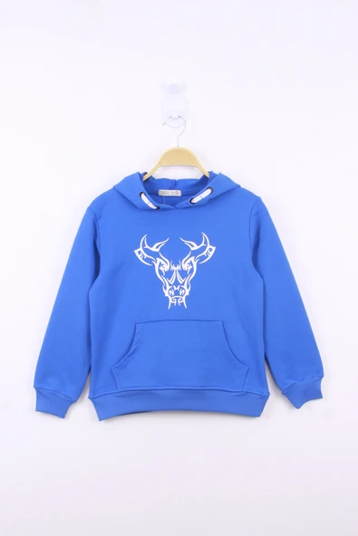 Toontoy Erkek Çocuk Boğa Baskılı Sweatshirt - 8