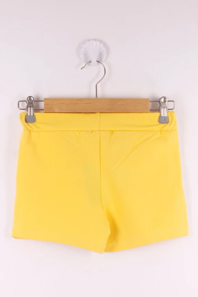 Toontoy Kız Çocuk Serfie Şeritli Cepli Şort - 8