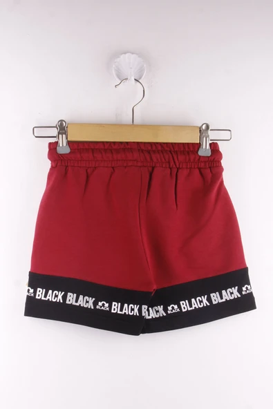 Toontoy Erkek Çocuk Black Baskılı Garnili Şort - 5