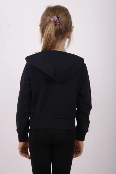 Toontoy Kız Çocuk Dance Baskılı Kapüşonlu Sweatshirt - 3
