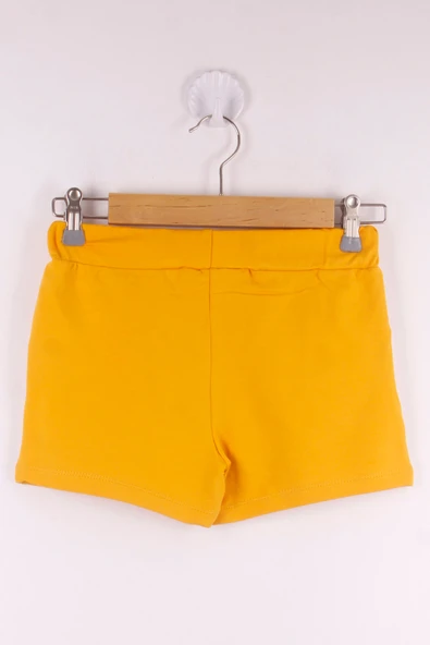 Toontoy Kız Çocuk Serfie Şeritli Cepli Şort - 6