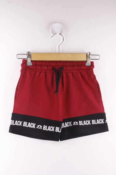 Toontoy Erkek Çocuk Black Baskılı Garnili Şort - 3