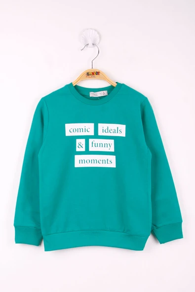 Toontoy Erkek Çocuk Baskılı Sweatshirt - 6