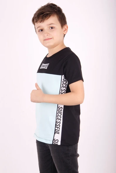 Toontoy Erkek Çocuk Yazı Baskılı Tişört - 2