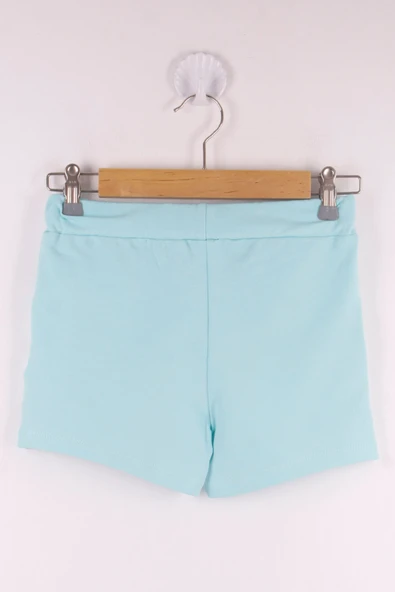 Toontoy Kız Çocuk Serfie Şeritli Cepli Şort - 2