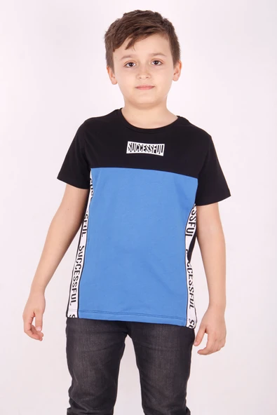 Toontoy Erkek Çocuk Yazı Baskılı Tişört - 3