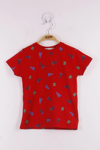 Toontoy Erkek Çocuk Yazı Baskılı T-Shirt - Resim 9