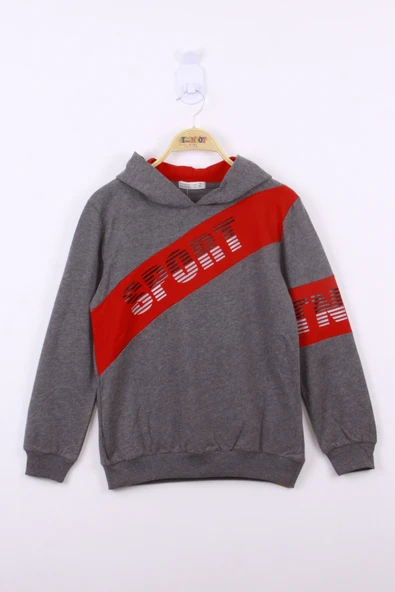 Toontoy Erkek Sport Baskılı Sweatshirt