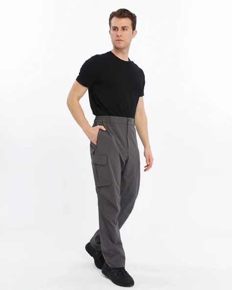 Mapamyumco Waterproof Erkek Trekking Pantolon-FÜME - 2