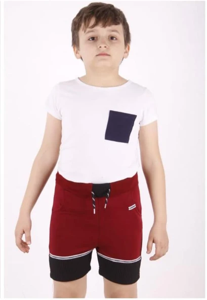 Toontoy Erkek Çocuk Sport Şeritli Garnili Şort - 2