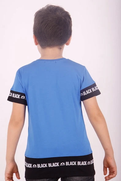 Toontoy Erkek Çocuk BLACK Baskılı Tişört - 3