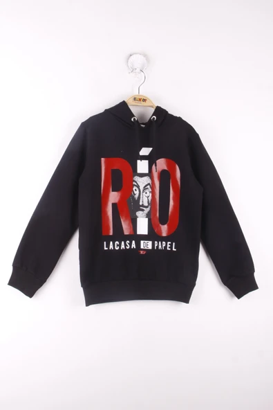Toontoy Erkek Çocuk La Casa Baskılı Sweatshirt - 5