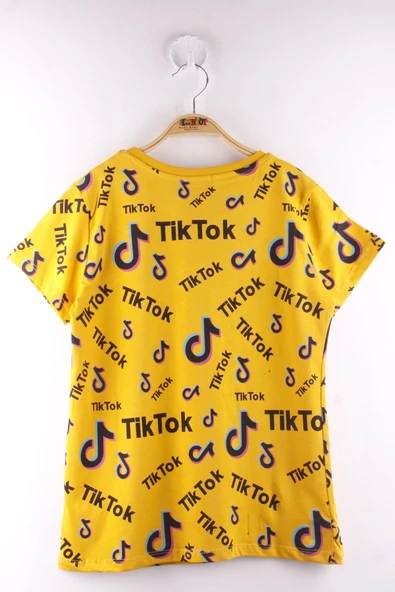 Toontoy Erkek Çocuk TikTok Baskılı Tişört - Resim 2