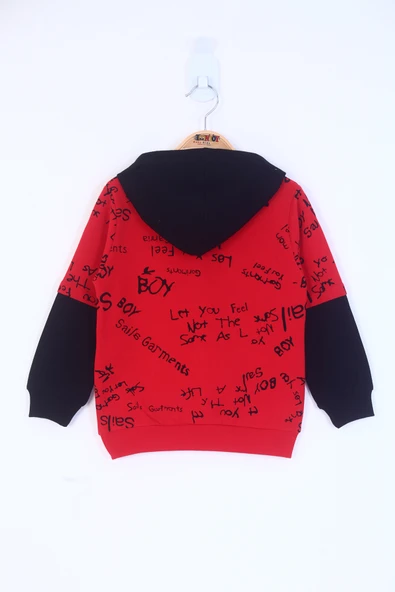 Toontoy Erkek Çocuk Yazı Baskılı Sweatshirt - 7