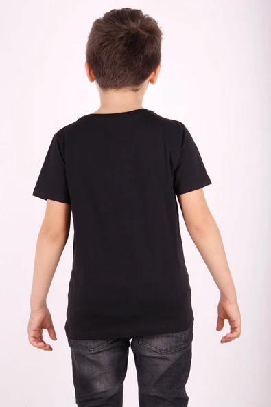 Toontoy Erkek Çocuk Yazı Baskılı Tişört - 5