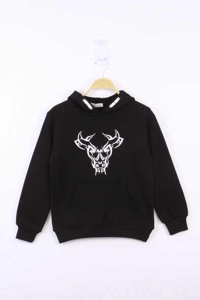 Toontoy Erkek Çocuk Boğa Baskılı Sweatshirt - 9