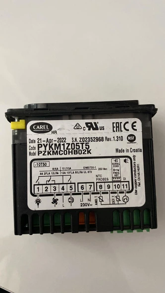 Carel PZKMCOHB02K-PYKM1Z05T5 Elektronik Kontrol Cihazı