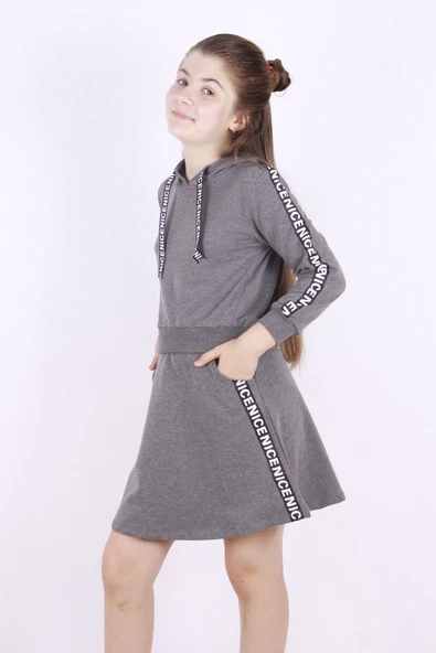 Toontoy Kız Çocuk Nice Şeritli Etekli Takım - 11