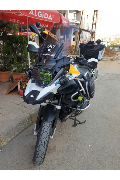 MOTOCAM Bmw R1200 1250 GS 2013 2024 Model Yan Deflektör Rüzgarlık Turuncu Sarı Renkli Çift