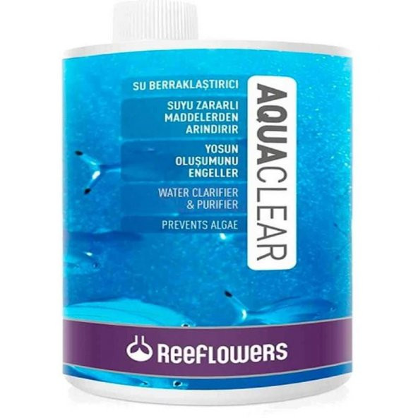 ReeFlowers AquaClear Akvaryum Su Düzenleyici Berralaştırıcı 1 L.