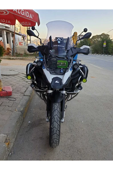 MOTOCAM Bmw R1200 1250 GS 2013 2024 Model Yan Deflektör Rüzgarlık Mavi Renkli Çift