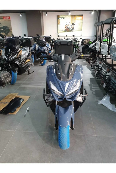 MOTOCAM Küba Newcity 125 Siperlik Ön Cam 2023 2024 Model 65cm Şeffaf Renkli 4mm UZUN CAM