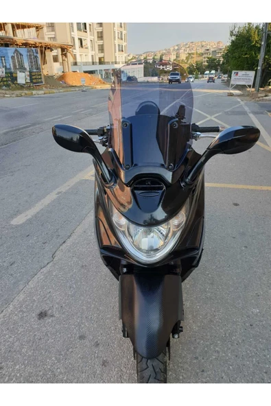 MOTOCAM Kymco Xciting 250 500 İ Siperlik Ön Cam 2008 2012 Model 62cm Açıkfüme Renkli 4mm