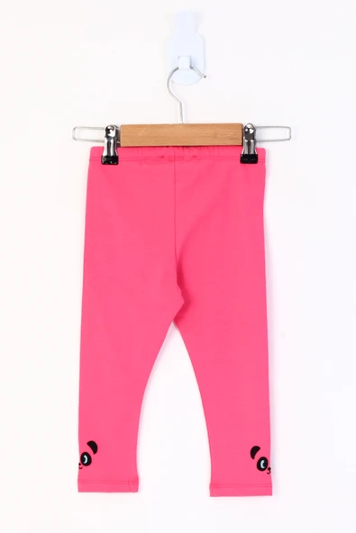 Toontoy Kız Çocuk Paçası Nakışlı Tayt - 3