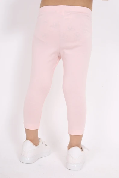 Toontoy Kız Bebek Paçası Nakışlı Tayt - 6