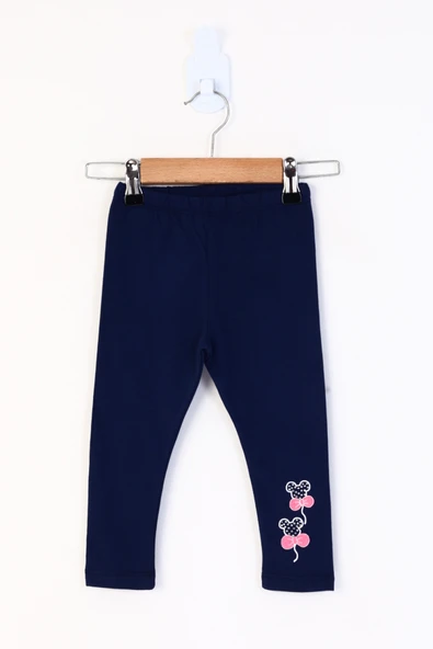 Toontoy Kız Bebek Paçası Nakışlı Tayt