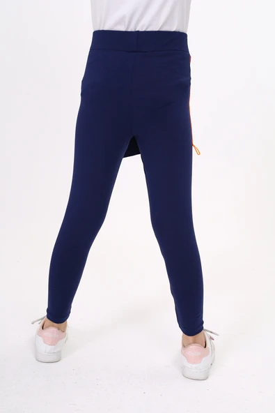 Toontoy Kız Çocuk Neon Şeritli Tayt - Resim 9