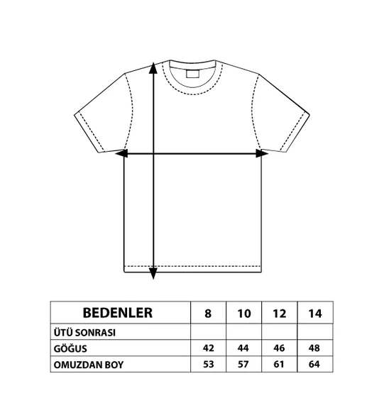 Toontoy Erkek Çocuk Garnili Cep Detaylı Tişört - Resim 2