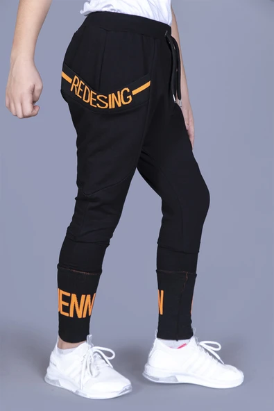 Toontoy Kız Çocuk Redesıng Nakışlı Eşofman Alt - Resim 2