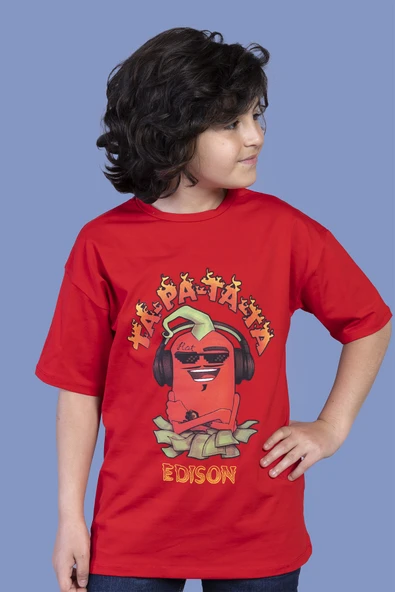 Toontoy Erkek Çocuk  Baskılı Tişört - 1