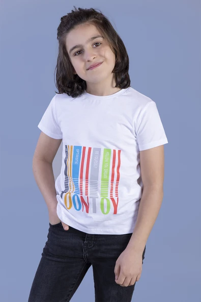 Toontoy Erkek Çocuk Baskılı Tişört