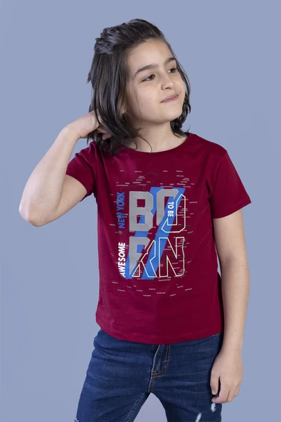 Toontoy Erkek Çocuk  Born Baskılı Tişört - 9