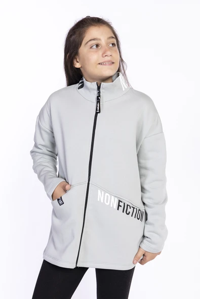 Toontoy Kız Çocuk Baskılı Uzun Hırka - 4