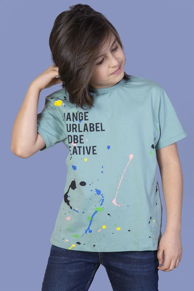 Toontoy Erkek Çocuk Püskürtme Baskılı Tişört - 2