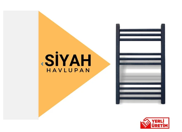 DECOPAN 600/1200MM SİYAH HAVLUPAN(16 boru) - 2