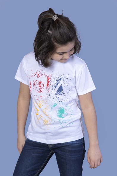 Toontoy Erkek Çocuk Kabartmalı Püskürtme Baskılı Tişört