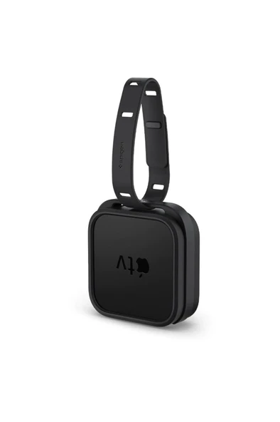 Spigen Apple TV 4K Kılıf Mount Silicone Fit (Silikon) Black - AMP03785