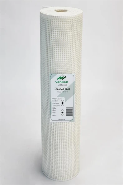 10 mm Gözlü 1x3 m | Vonkap Bahçe Çiti Kedi ve Köpek Koruma Balkon Filesi | Evcil Hayvan Güvenlik Filesi - Resim 5