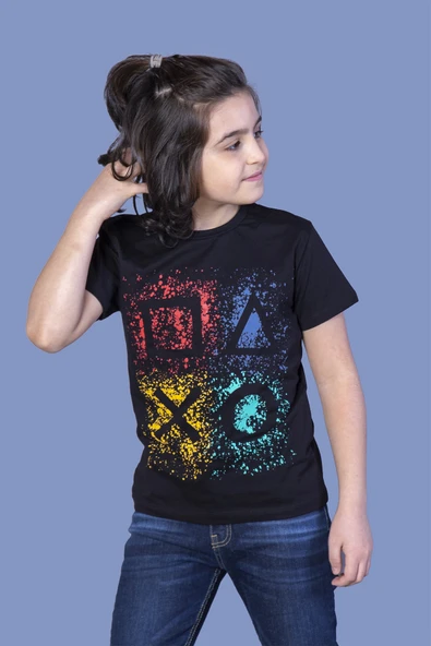 Toontoy Erkek Çocuk Kabartmalı Püskürtme Baskılı Tişört - 6